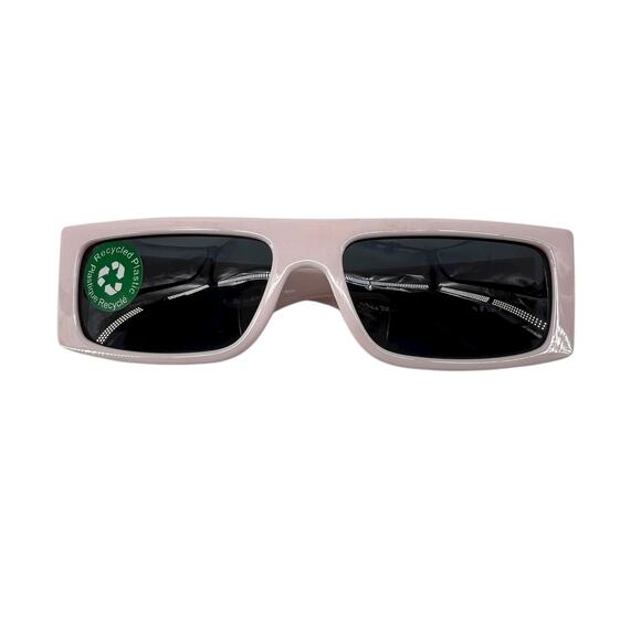 MATT & NAT ANTHROPOLOGIE WOMEN'S SAWAI SQUARE SUNGLASSES LILY PINK NEW - Picture 3 of 5